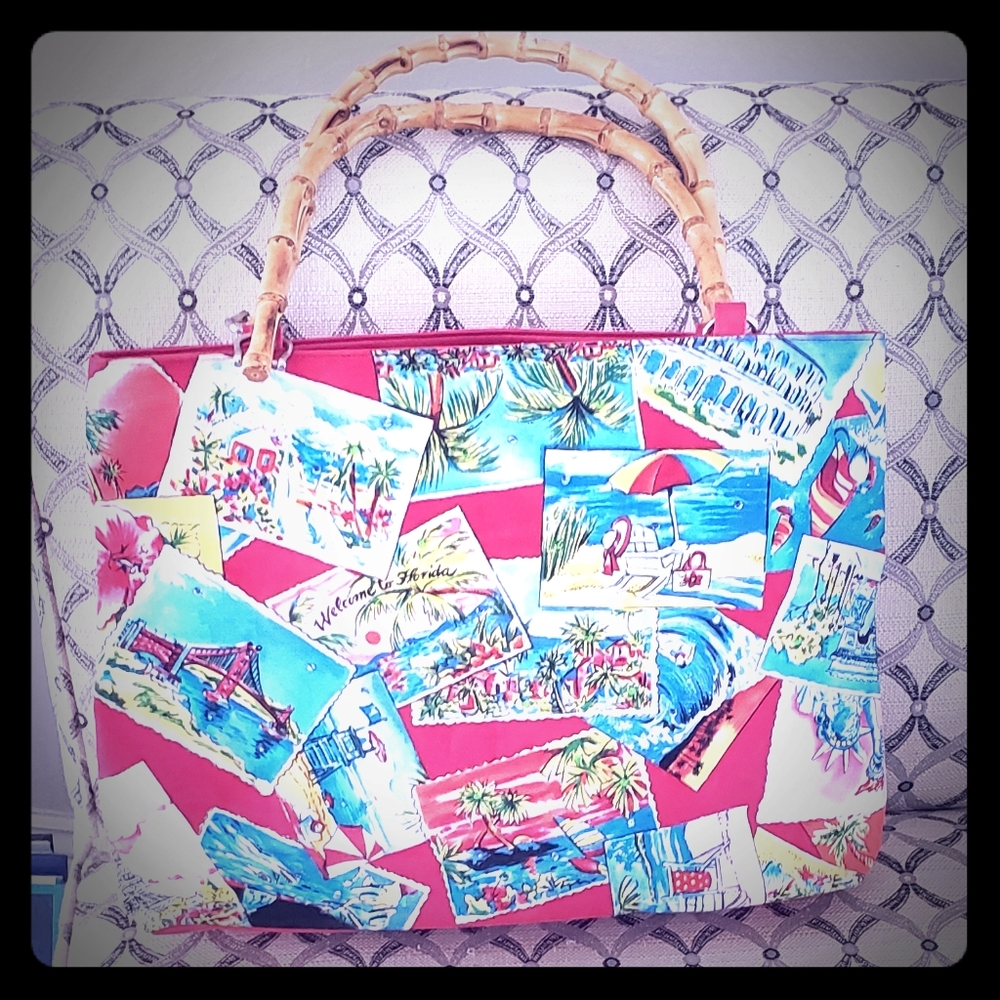 🌴NWOT DIANE GILMAN  HUGE VACATION BAG🌴